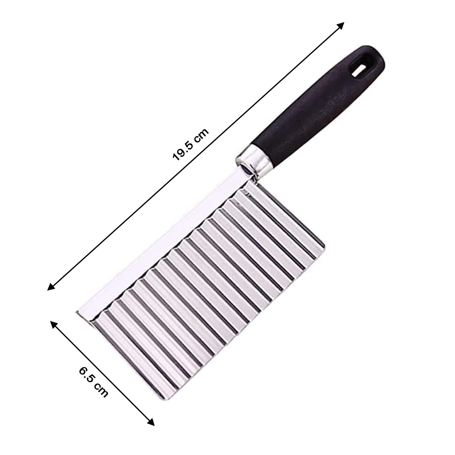 Stainless Steel Crinkle Cutter Knife for Salad and Vegetables Stainless Steel Crinkle Cutter Knife for Salad and Vegetables